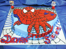 cake Spiderman theme