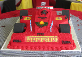 Ferrari cake