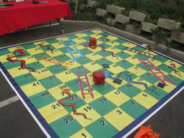 Giant Snake and Ladder 